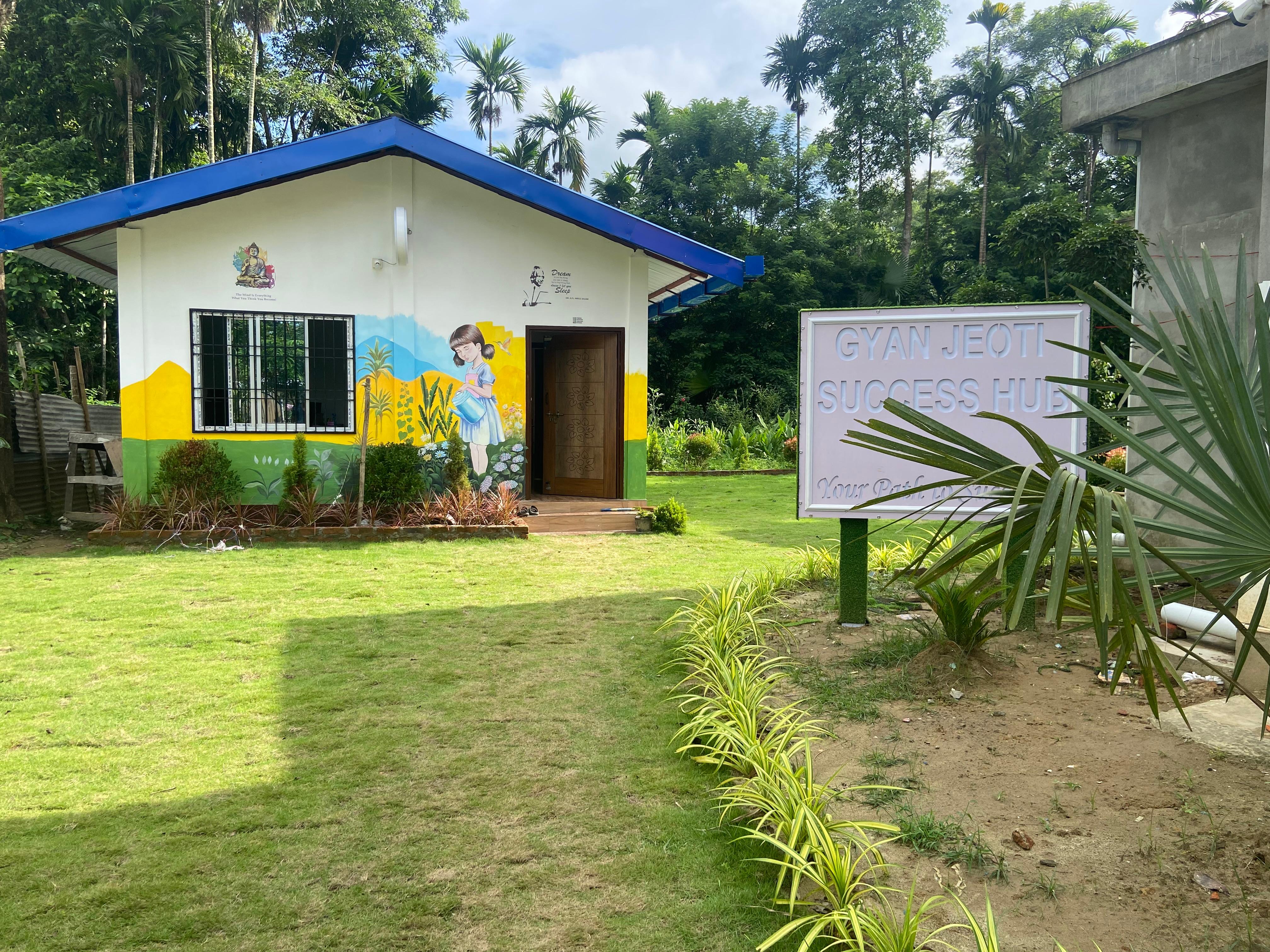 Students learning in classroom